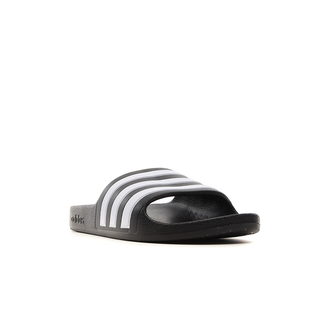 Mr. Tekkie | adidas - Youth Adilette Aqua Black White - Online Shopping