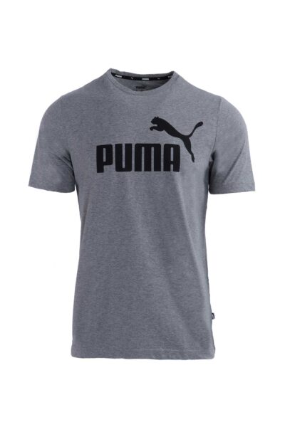 Puma - ESS Logo Mens Tee Grey Black