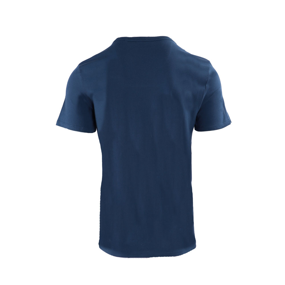 Blink - Graphic Origami Bird Mens T-Shirt Blue - Image 3