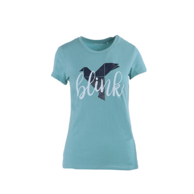 Blink - Graphic Origami Bird Womens T-Shirt
