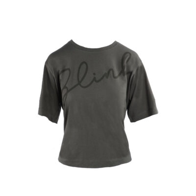 Blink - Boxy Script Womens T-Shirt