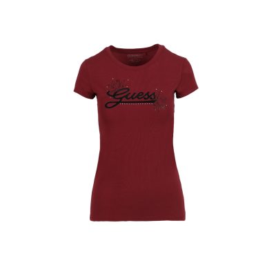 Guess - Ladies Short Sleeve Guess Script Tee