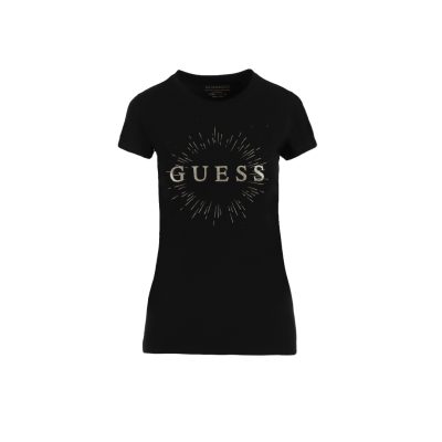 Guess - Ladies Short Sleeve Guess Sparkle Tee